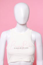 Load image into Gallery viewer, &quot;BoujeeBabe&quot; Fitted Halter Crop Top
